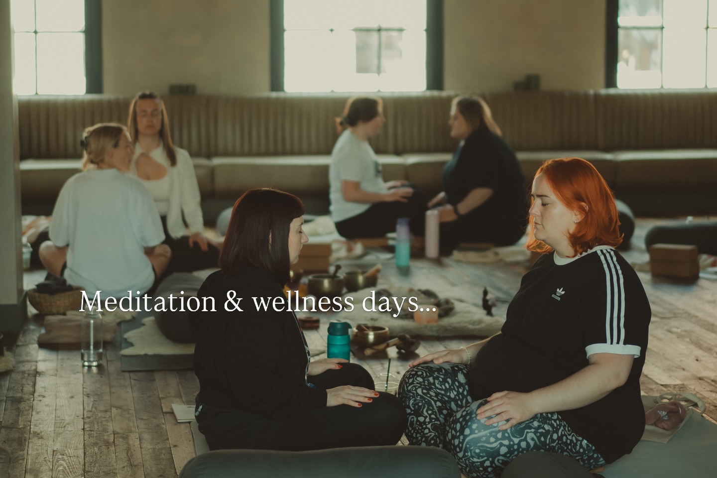 Wellness day with meditation and sound bath